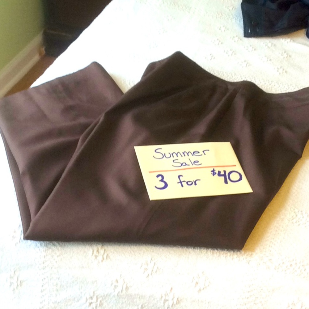 COPY - Brown silk pants